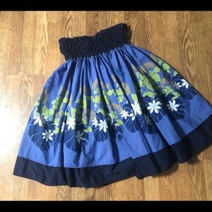 💙💝Retro Vintage Style Floral Skirt -Designer Sample